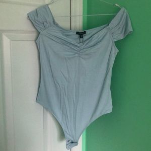 Dynamite light blue bodysuit